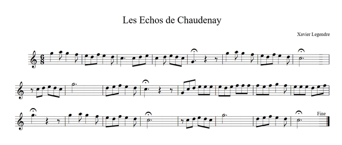 Les Echos de Chaudenay ♫